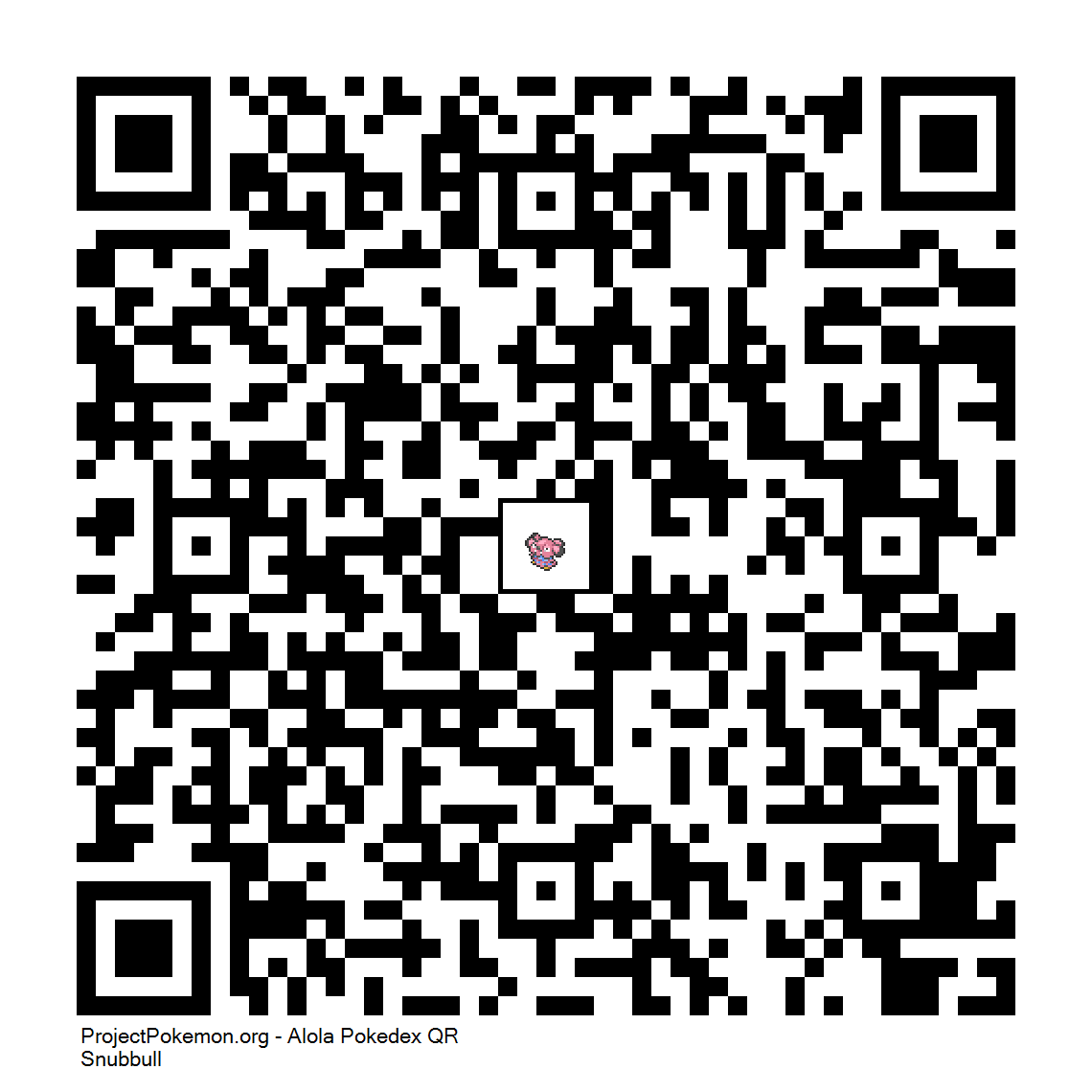 Cdigo QR de Snubbull